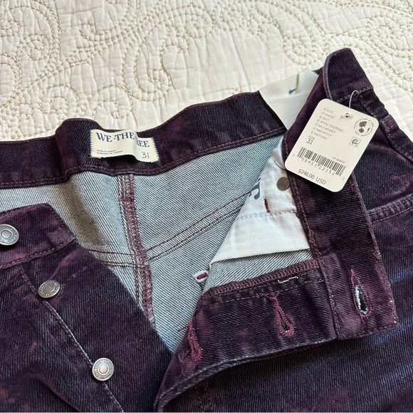 NWT We the Free First Class Relaxed Flock Jeans - Picture 8 of 11